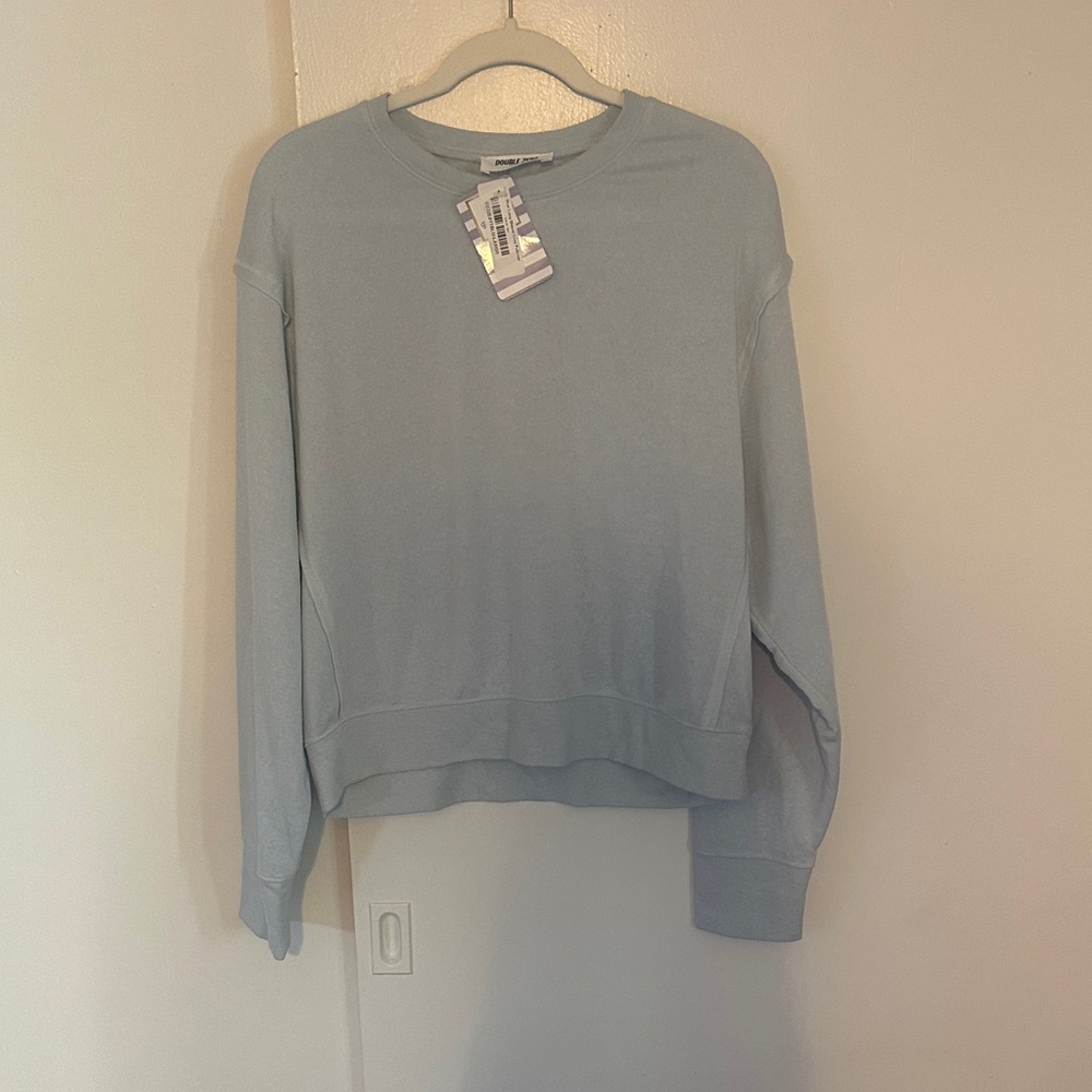Double Zero Light Blue Sweatshirt